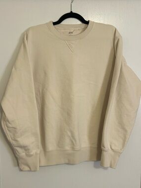 Uniqlo Crewneck Sweatshirt - Cream